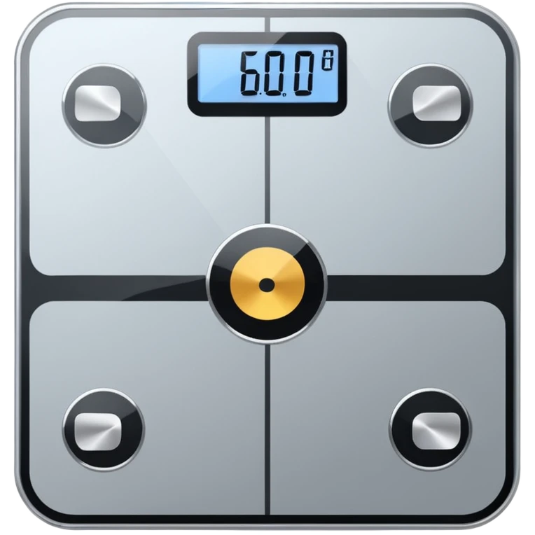 Digital weight scale emoji