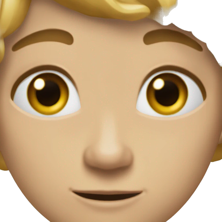 Девочка блондинка обнимает Рыже белого кота emoji