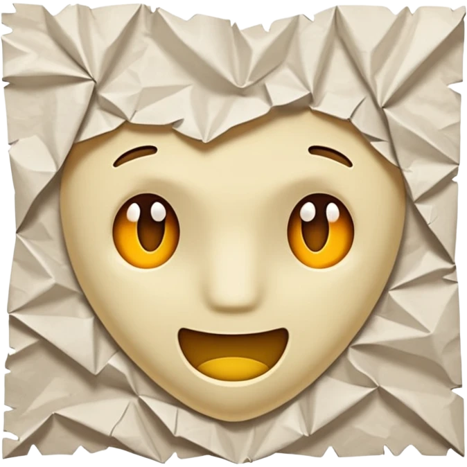 crumpled paper emoji