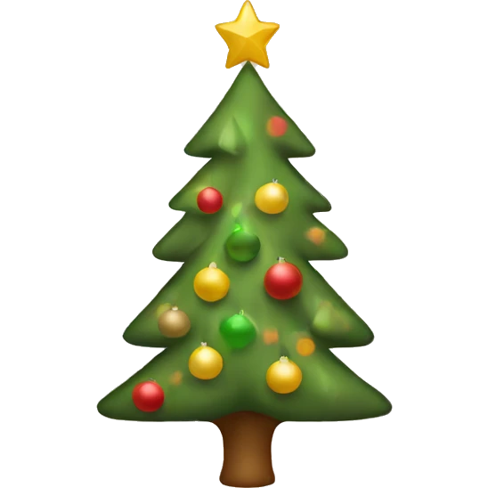 neutral christmas tree emoji