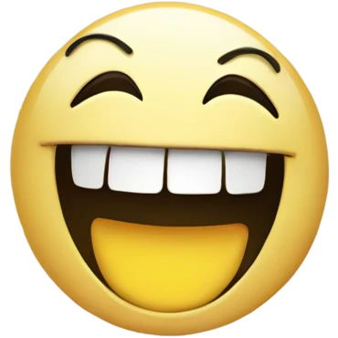 Smiley face laughing  emoji