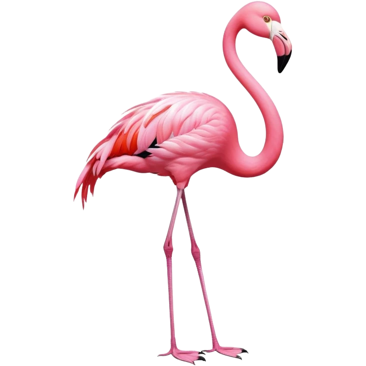 pink flamingo emoji