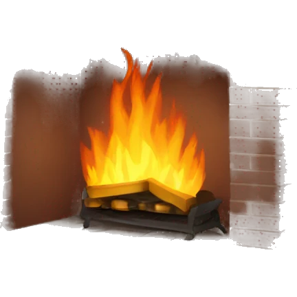 fireplace emoji