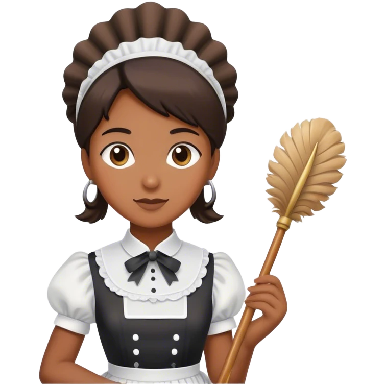 Poop maid emoji