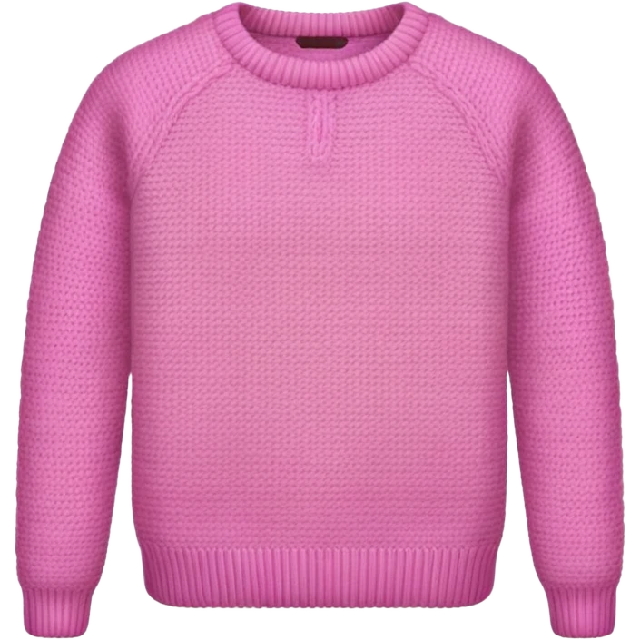pink sweater emoji