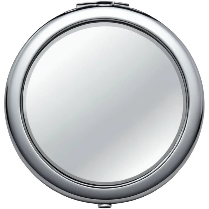 small round compact mirror emoji