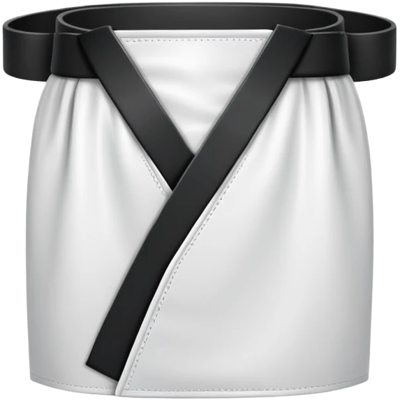 karate black belt icon emoji