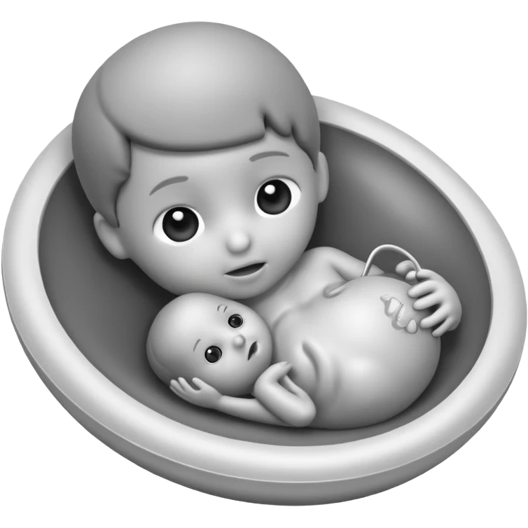 Fetal ultrasound emoji