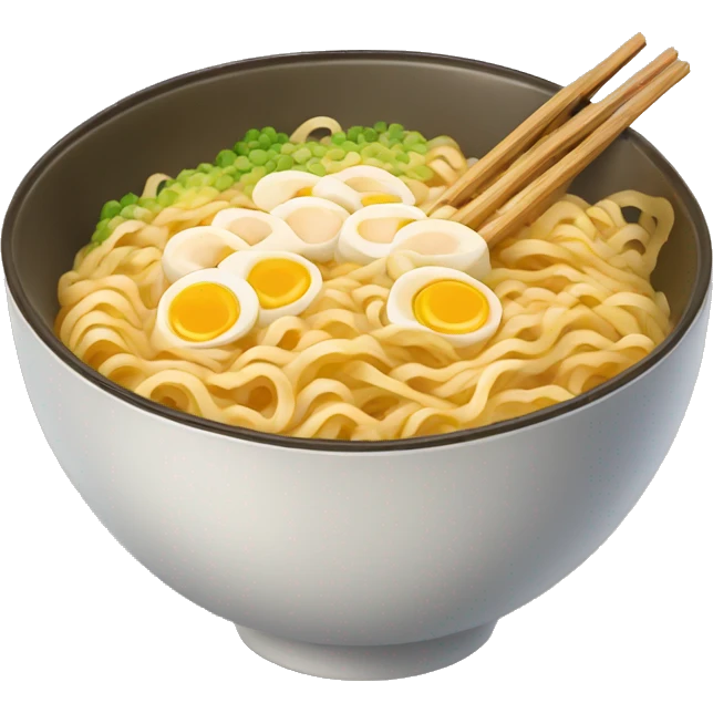 a bowl of ramen emoji