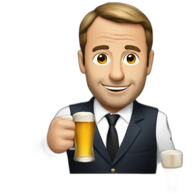 Beers Macron emoji