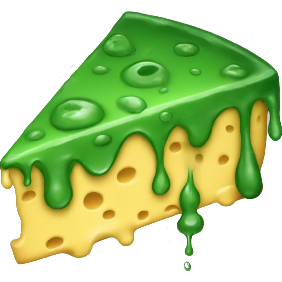 slimy wet cheese  emoji