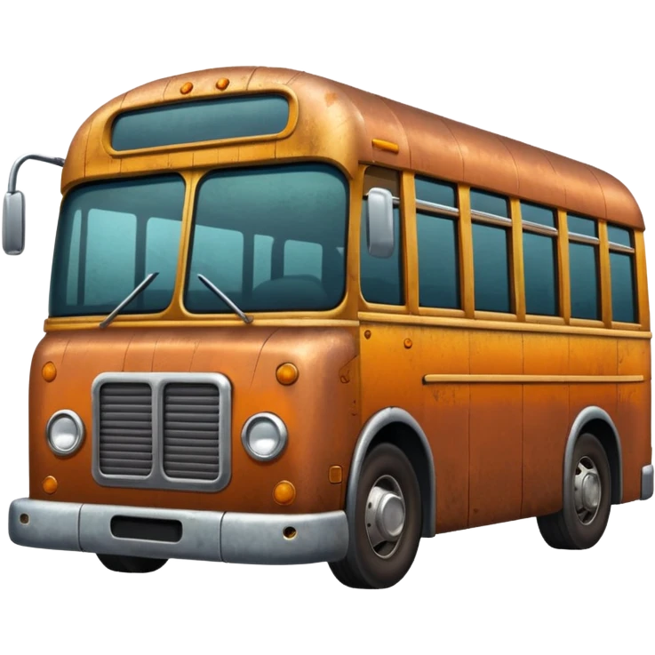bus with raised rear emoji
