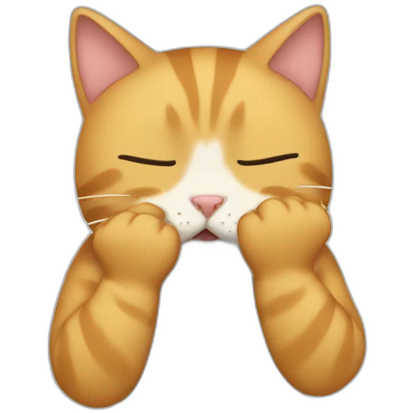 cat facepalm emoji