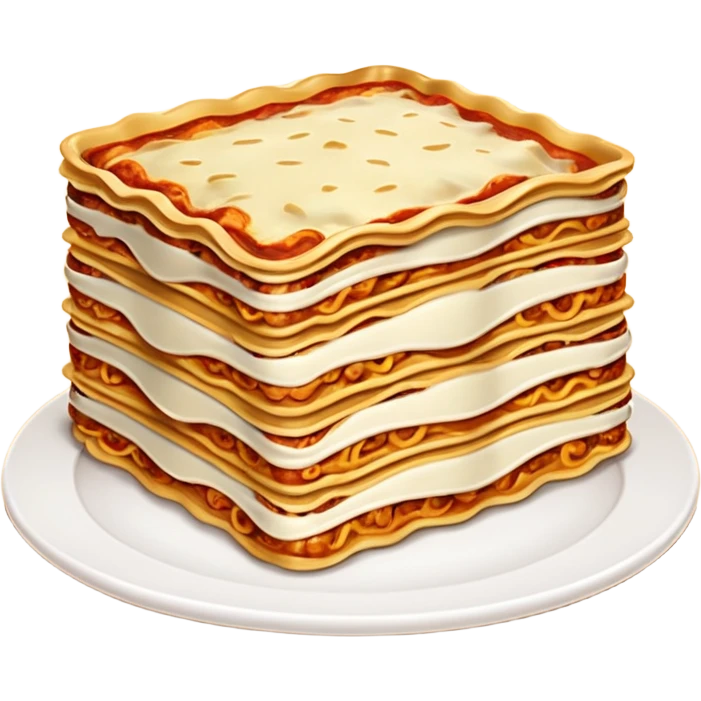 Generate me a Lasagna png emoji