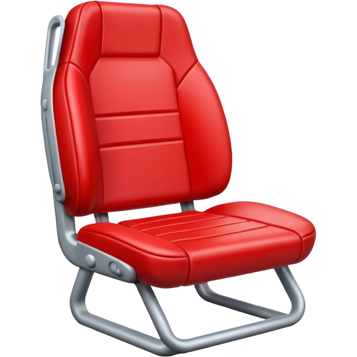 Generate an Airbnb category syle icon of a broken football seat emoji