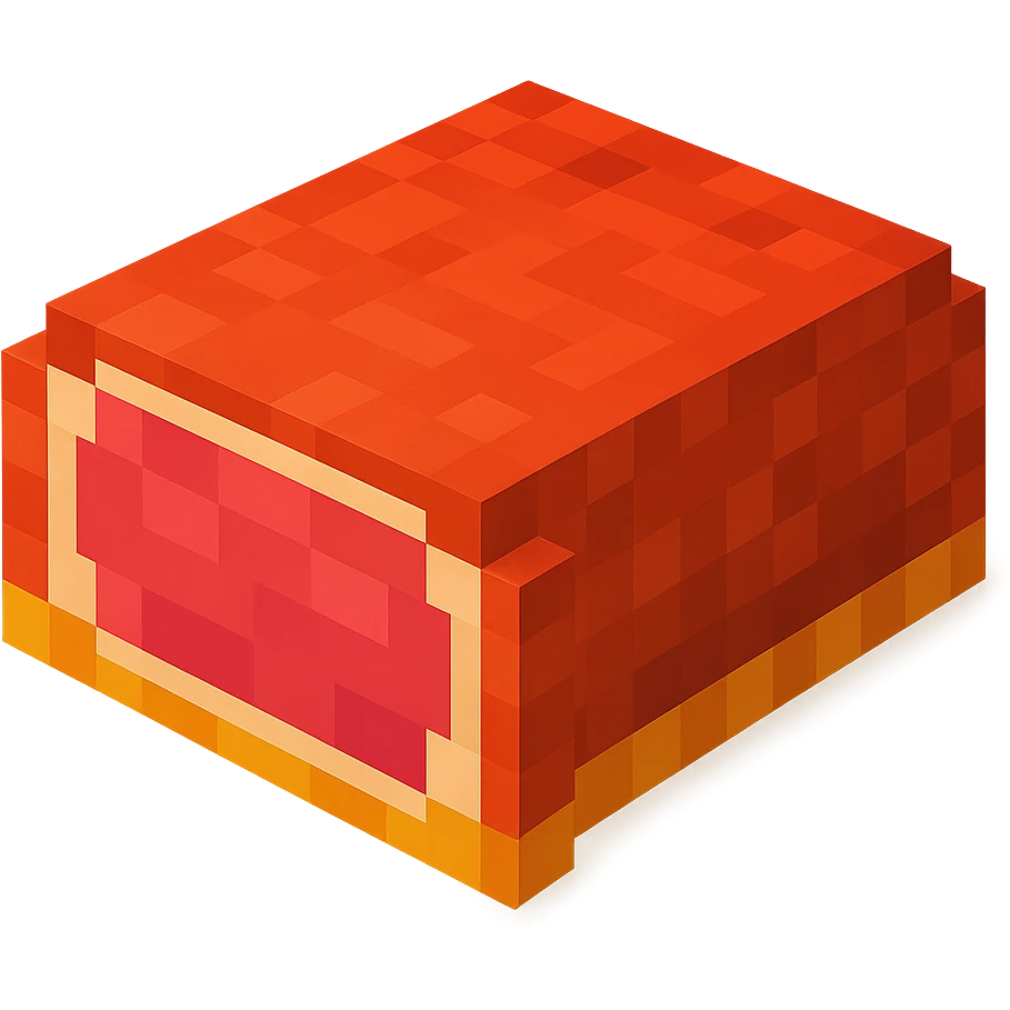 rare steak with a juicy center emoji