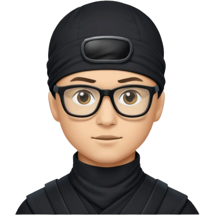 ninja nerd emoji