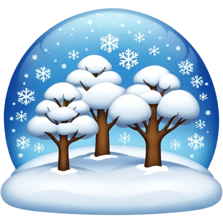 winter snow, freez emoji