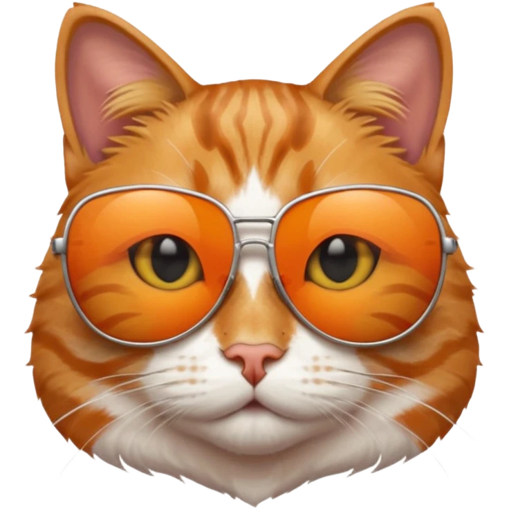 Cat wearing sunglasses emoji