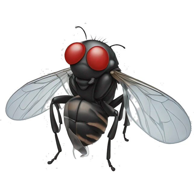 Fly saluting ￼ emoji