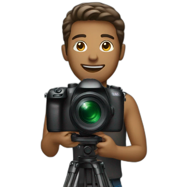 Camera man emoji
