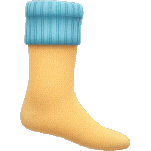 feet in socks emoji