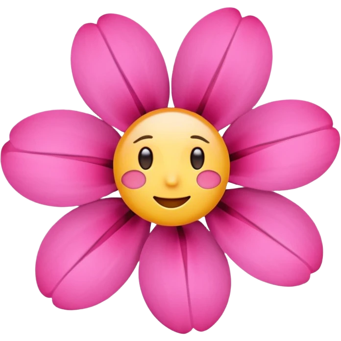 pink flower aesthetic minimal emoji emoji
