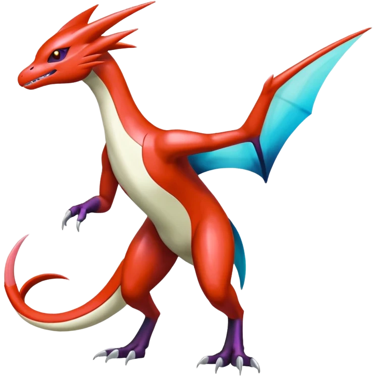 Shiny Glossy Oily Latias-Noivern-Salandit-Fusion (full body) emoji