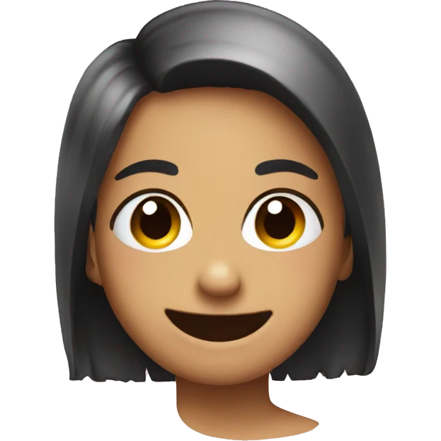 Flirty smiley emoji