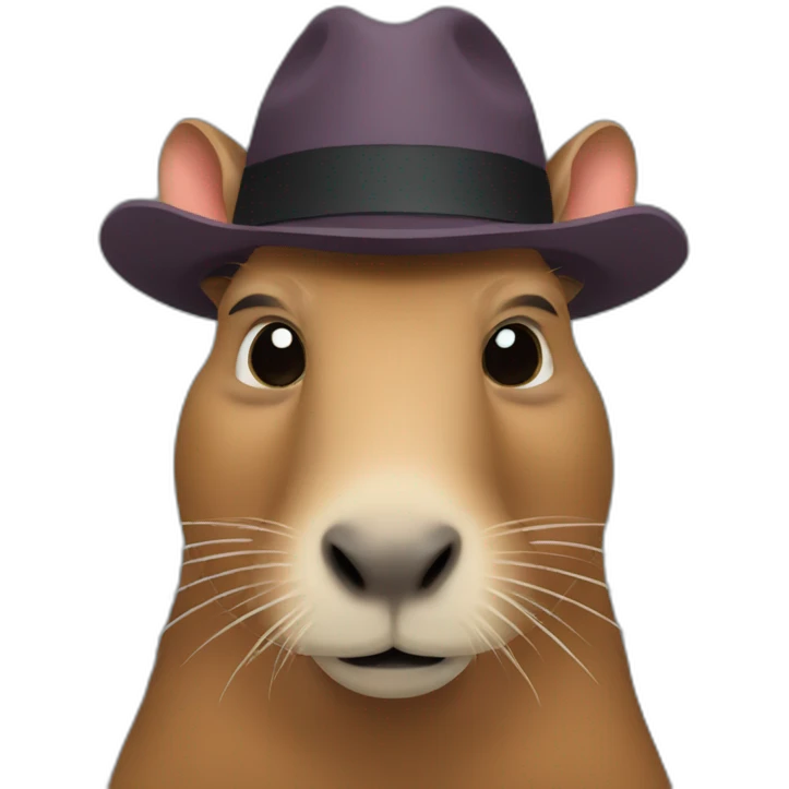 capybara hacker emoji