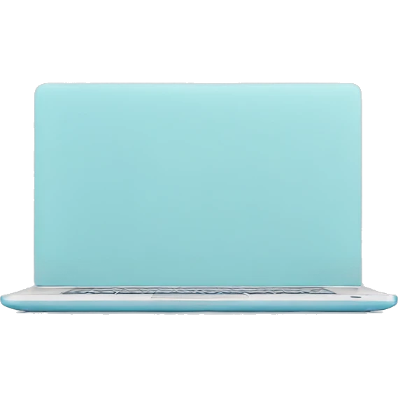 pastel blue laptop emoji