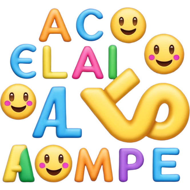 Create and alphabetical emojis for cancer council relay for life emoji