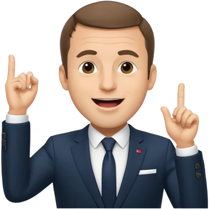 Macron qui tue tung tung tung sahur emoji