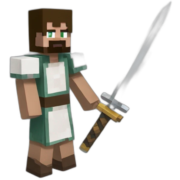 Épée Minecraft emoji