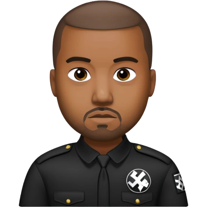 Kanye west as hitler emoji