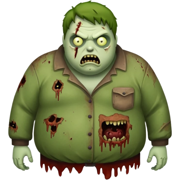 fat zombies emoji