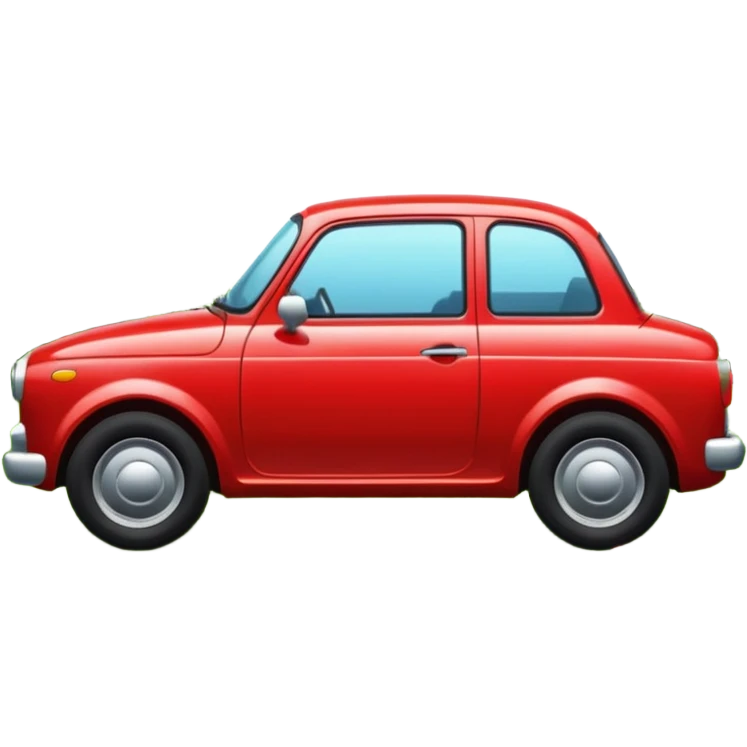 car with garden emoji