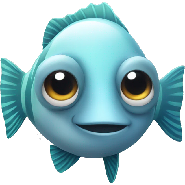 scientist fish emoji