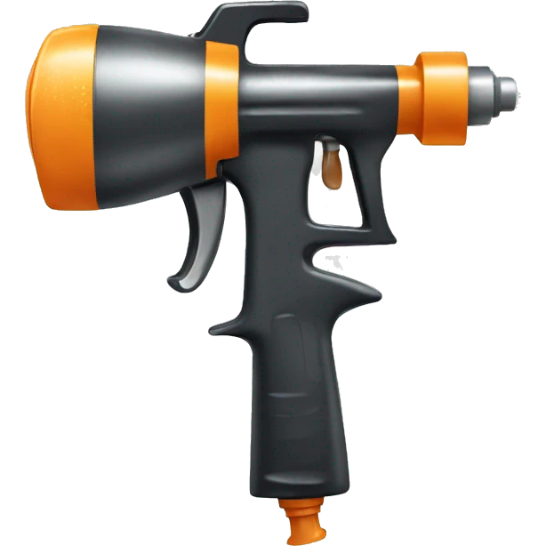Spray painting gun emoji