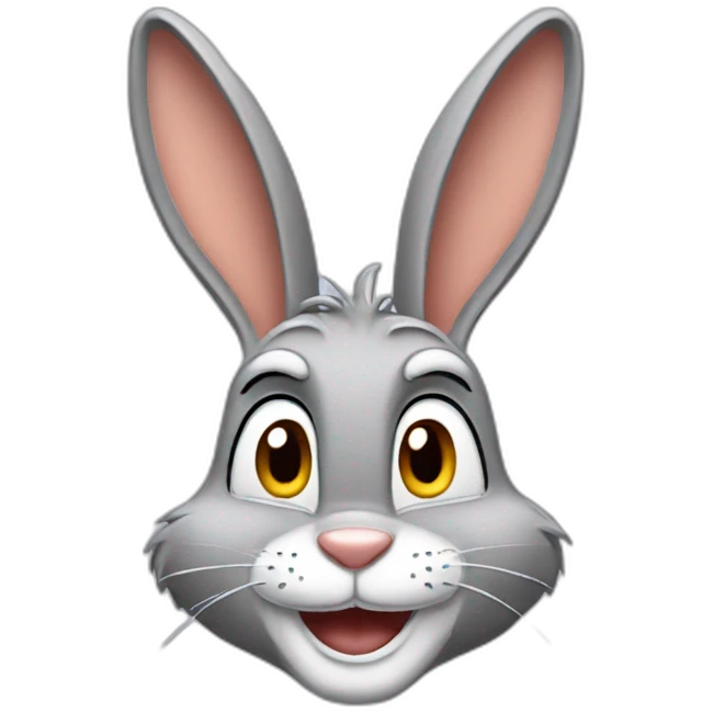 Bugs bunny emoji
