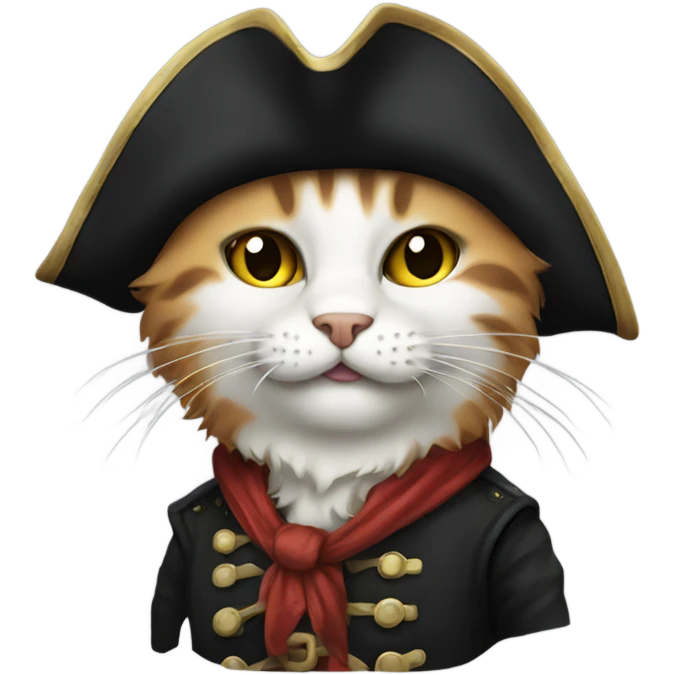 Pirate cat emoji