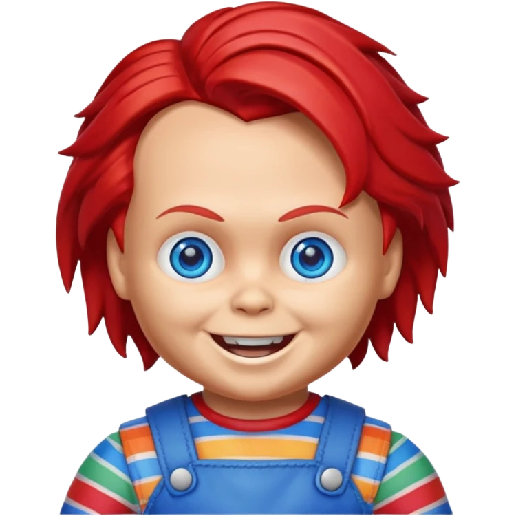 Un emojin de chuky emoji