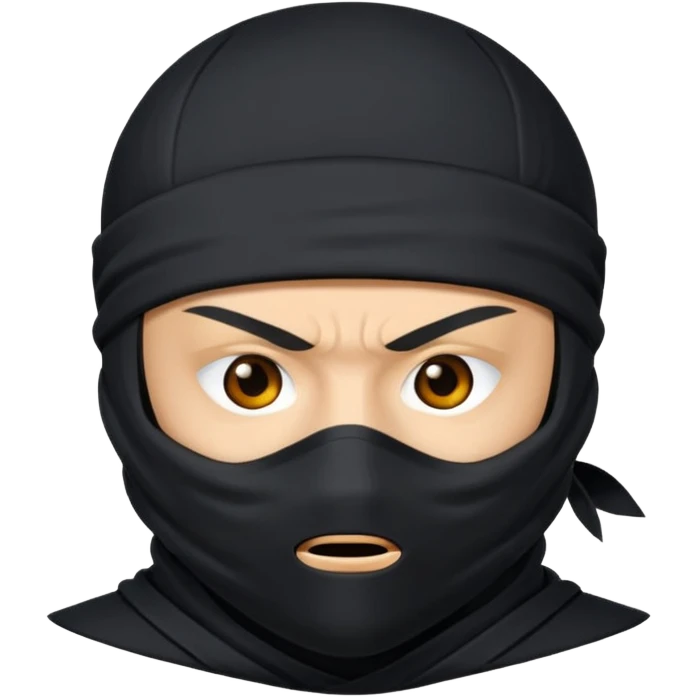 Ninja face  emoji