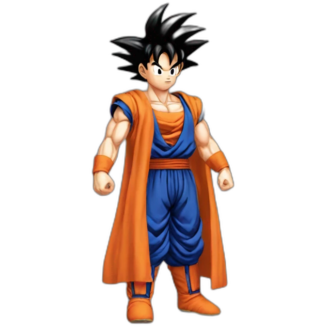 does goku clean nuts? emoji