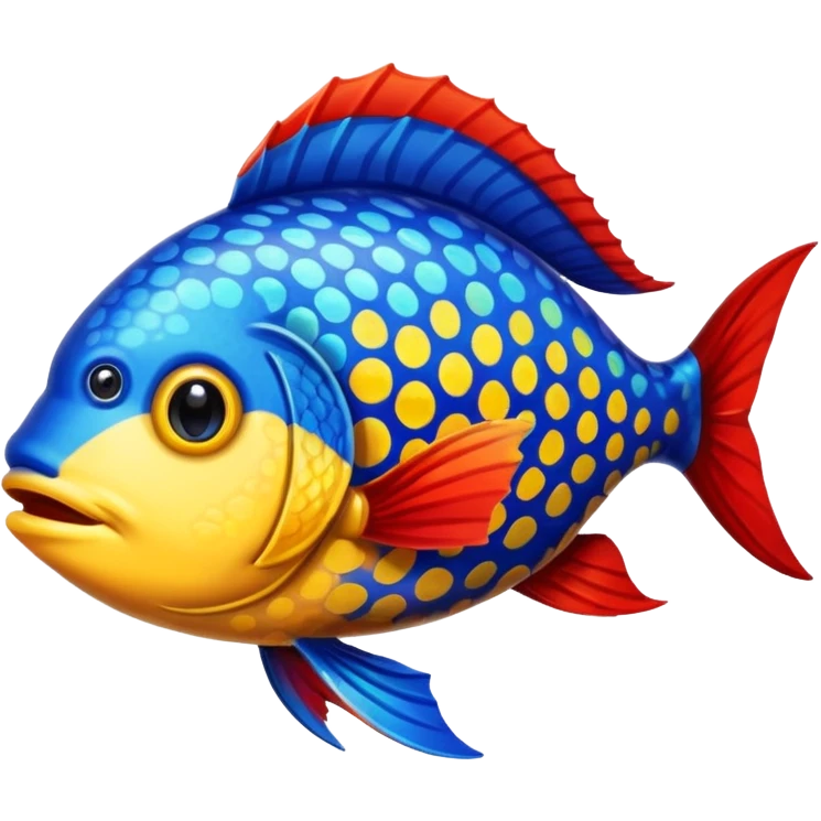 Spotted Fish emoji
