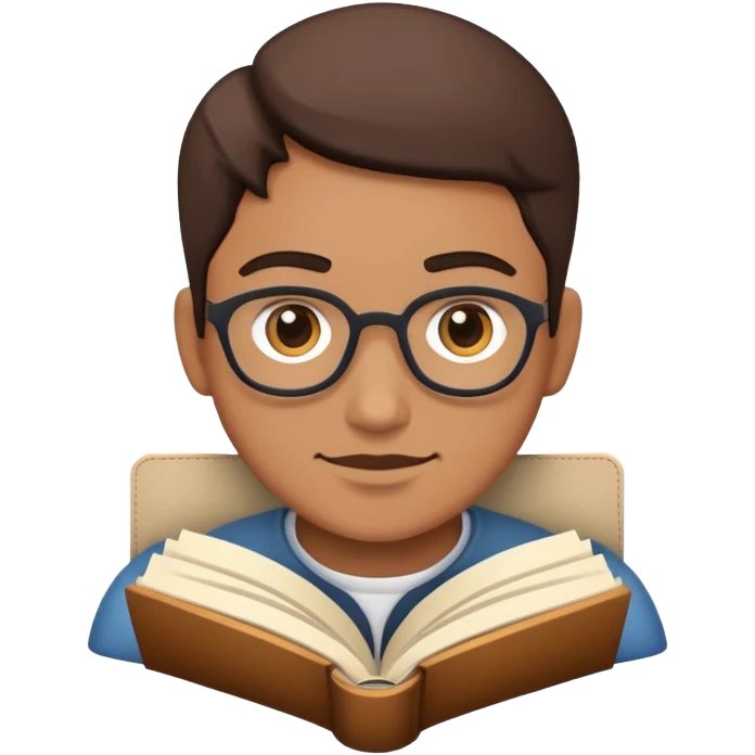 storyteller person with a book emoji