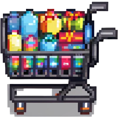 shopping cart emoji