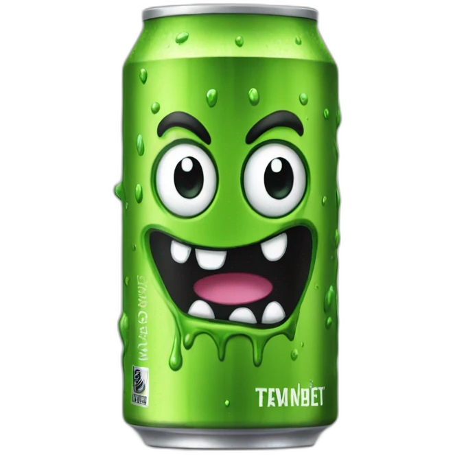 monster energy drink can emoji