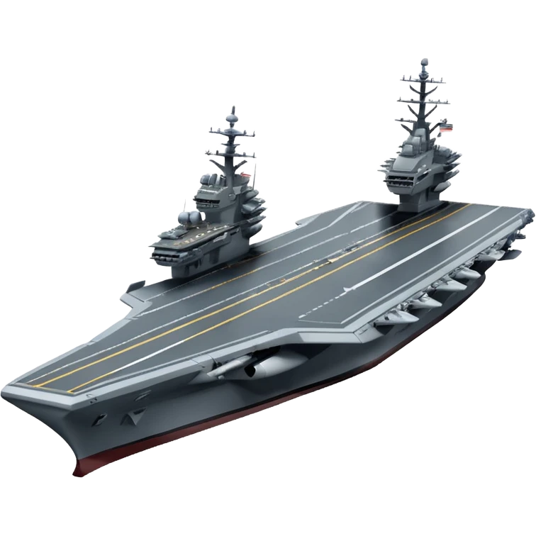 an aircraft carrier with fighter jets emoji