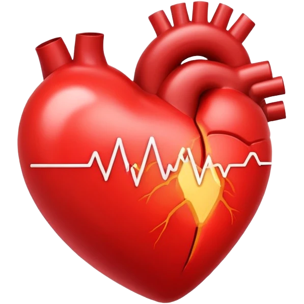 an heart with A PLUSE emoji